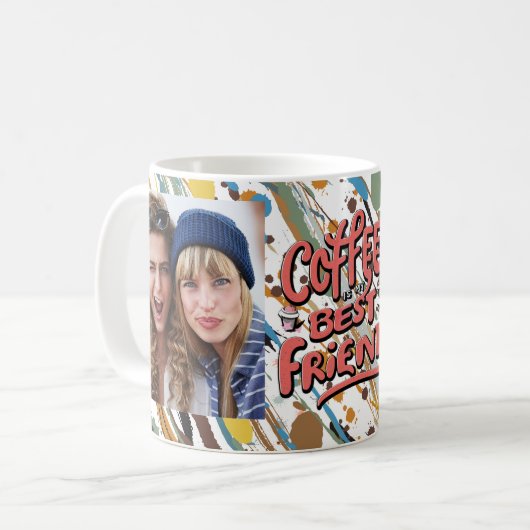 Personalisierte Bestie-Tasse Kaffeetasse (Vorderseite Links)