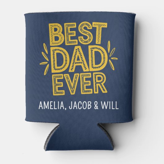 Personalisierte Bestückung mit Text und Foto Dosenkühler (Vorderseite)