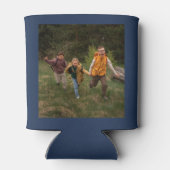 Personalisierte Bestückung mit Text und Foto Dosenkühler (Rückseite)