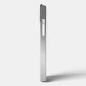 Personalisierte Bezeichnung aus gebürstetem Metall Case-Mate iPhone Hülle (Rückseite / Links)