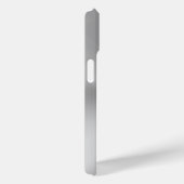 Personalisierte Bezeichnung aus gebürstetem Metall Case-Mate iPhone Hülle (Rückseite / Rechts)