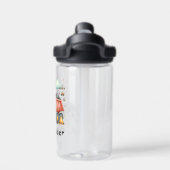 Personalisierte Bezeichnung Baufahrzeuge Baby Boy Trinkflasche (Rückseite)