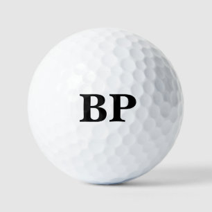 personalisierte Bezeichnung der Schriftart Golfball