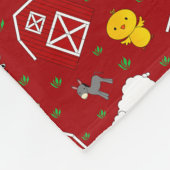 Personalisierte Bezeichnung Fleecedecke (Ecke)