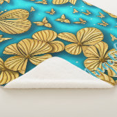 Personalisierte Bezeichnung für aquamarine und Gol Sherpadecke (3/4)