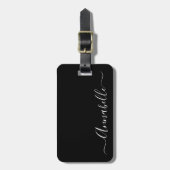 Personalisierte Bezeichnung für das Gepäck Gepäckanhänger (Vorderseite vertikal)