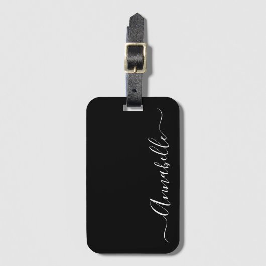 Personalisierte Bezeichnung für das Gepäck Gepäckanhänger (Vorderseite Vertikal)