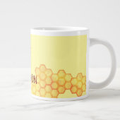 Personalisierte Bezeichnung für Zuckerrüben Spezie Jumbo-Tasse (Rechts)