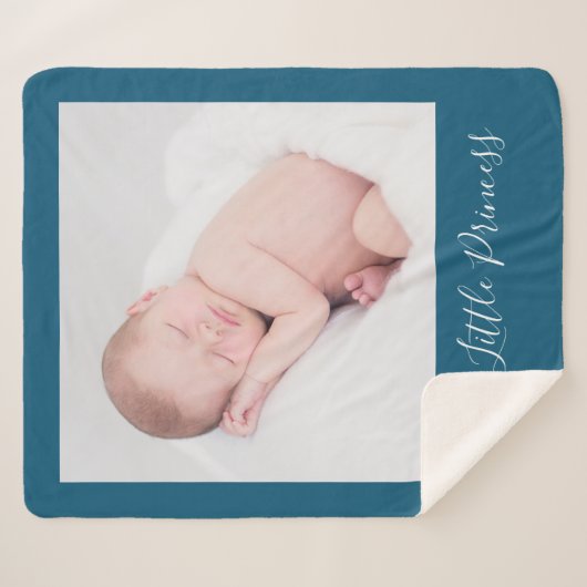 Personalisierte Bezeichnung und benutzerdefinierte Sherpadecke (Vorderseite (Horizontal))