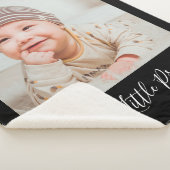 Personalisierte Bezeichnung und kundenspezifisches Sherpadecke (3/4)