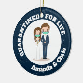 Personalisierte Bezeichnungen, die für das Leben u Keramik Ornament (Links)