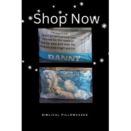 Personalisierte Bibel Verse Blue Gray Boys Pillowc Kissenbezug