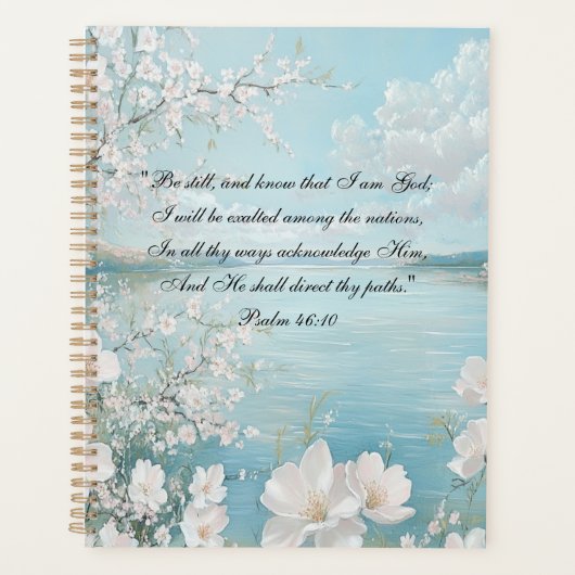 Personalisierte Bibel Verse Blumenstrauß Mauer Kun Planer (Vorderseite)