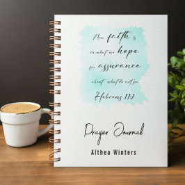 Personalisierte Bibel Verse SpiralNotebook Notizblock