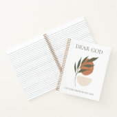 Personalisierte Bibelstudie Christliches Gebet Notizblock (Innenseite)