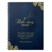 Personalisierte Bibelstudie Name und Glaubensverse Notizblock (Vorderseite)