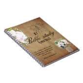 Personalisierte Bibelstudie Name und Glaubensverse Notizblock (Rechte Seite)