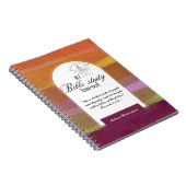 Personalisierte Bibelstudie Name und Glaubensverse Notizblock (Rechte Seite)