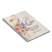 Personalisierte Bibelstudie Name und Glaubensverse Notizblock (Rechte Seite)