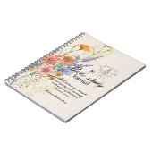 Personalisierte Bibelstudie Name und Glaubensverse Notizblock (Linke Seite)