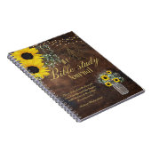 Personalisierte Bibelstudie Name und Glaubensverse Notizblock (Rechte Seite)