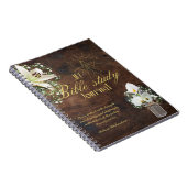 Personalisierte Bibelstudie Name und Glaubensverse Notizblock (Rechte Seite)