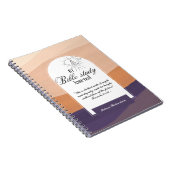 Personalisierte Bibelstudie Name und Glaubensverse Notizblock (Rechte Seite)