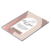 Personalisierte Bibelstudie Name und Glaubensverse Notizblock (Linke Seite)