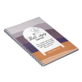 Personalisierte Bibelstudie Name und Glaubensverse Notizblock (Rechte Seite)