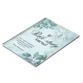 Personalisierte Bibelstudie Name und Glaubensverse Notizblock (Linke Seite)