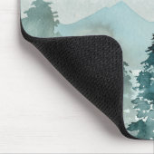 Personalisierte Bibelvers Berge Mousepad (Ecke)