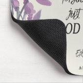 Personalisierte Bibelvers Berge  Mousepad (Ecke)