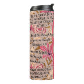 Personalisierte Bibelverse Thermosbecher (Nach links gedreht)