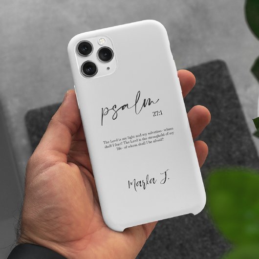 Personalisierte Bibelversion einfach Case-Mate iPhone Hülle