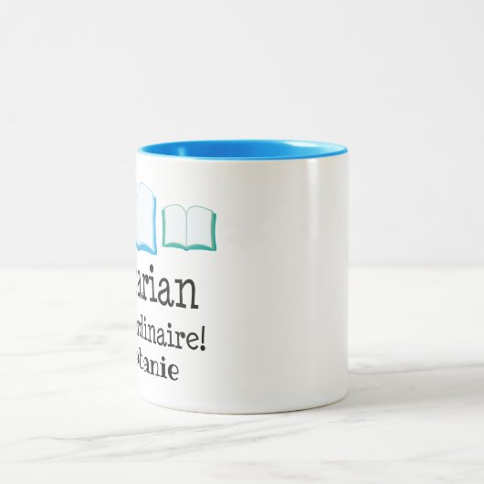 Personalisierte biblische Aufwertung Zweifarbige Tasse (Mittel)