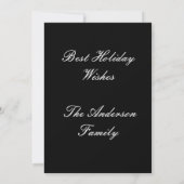 Personalisierte Biene Merry Karte (Rückseite)