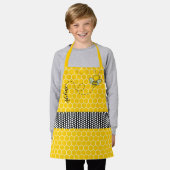Personalisierte Bienen und Honigwaben Schürze (Getragen)