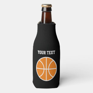 Personalisierte Bierflasche cooler mit Basketball Flaschenkühler