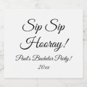 Personalisierte Bierflaschen Bierflaschenetikett (Einzelnes Label)