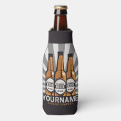 Personalisierte Bierflaschen Flaschenkühler (Flaschenvorderseite)