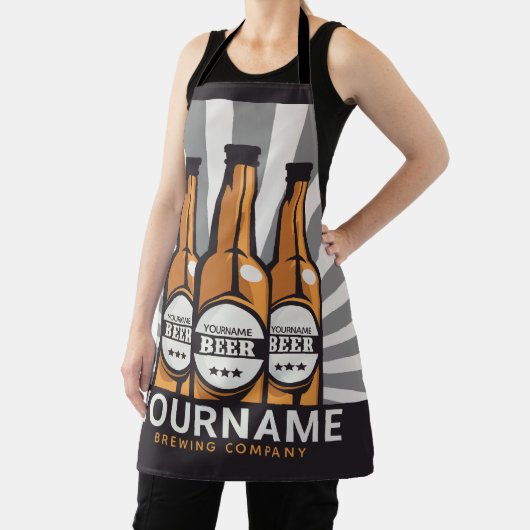 Personalisierte Bierflaschen Schürze (InSitu)