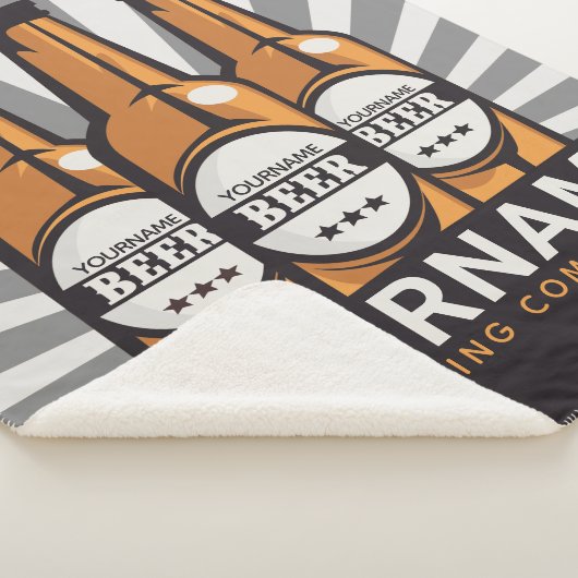 Personalisierte Bierflaschen Sherpadecke (3/4)