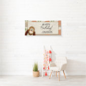 Personalisierte Big Foot ThemenGeburtstagsparty Banner (Insitu)