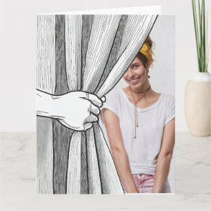 Personalisierte Big-Foto-Karte Karte