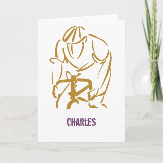 Personalisierte Bike-Mitteilungskarten (Vorderseite)