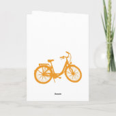 Personalisierte Bike-Mitteilungskarten (Rückseite)