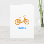 Personalisierte Bike-Mitteilungskarten (Vorderseite)