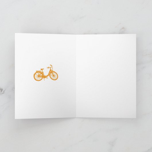 Personalisierte Bike-Mitteilungskarten (Innenseite)