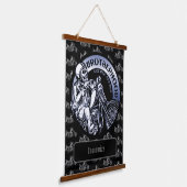 Personalisierte Biker-Bruderschaft Wandteppich Mit Holzrahmen (Gewinkelt)