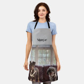 PERSONALISIERTE BILD-SCHÜRZE SCHÜRZE (Getragen)